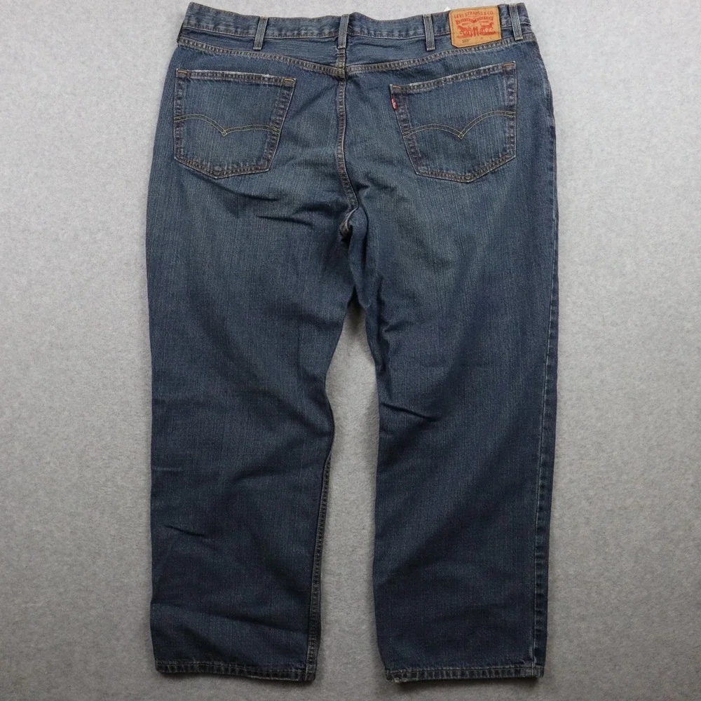 Levi's 559 Jeans Mens 46x27 Relaxed Straight Fit 5-Pocket Cotton Denim Blue‎